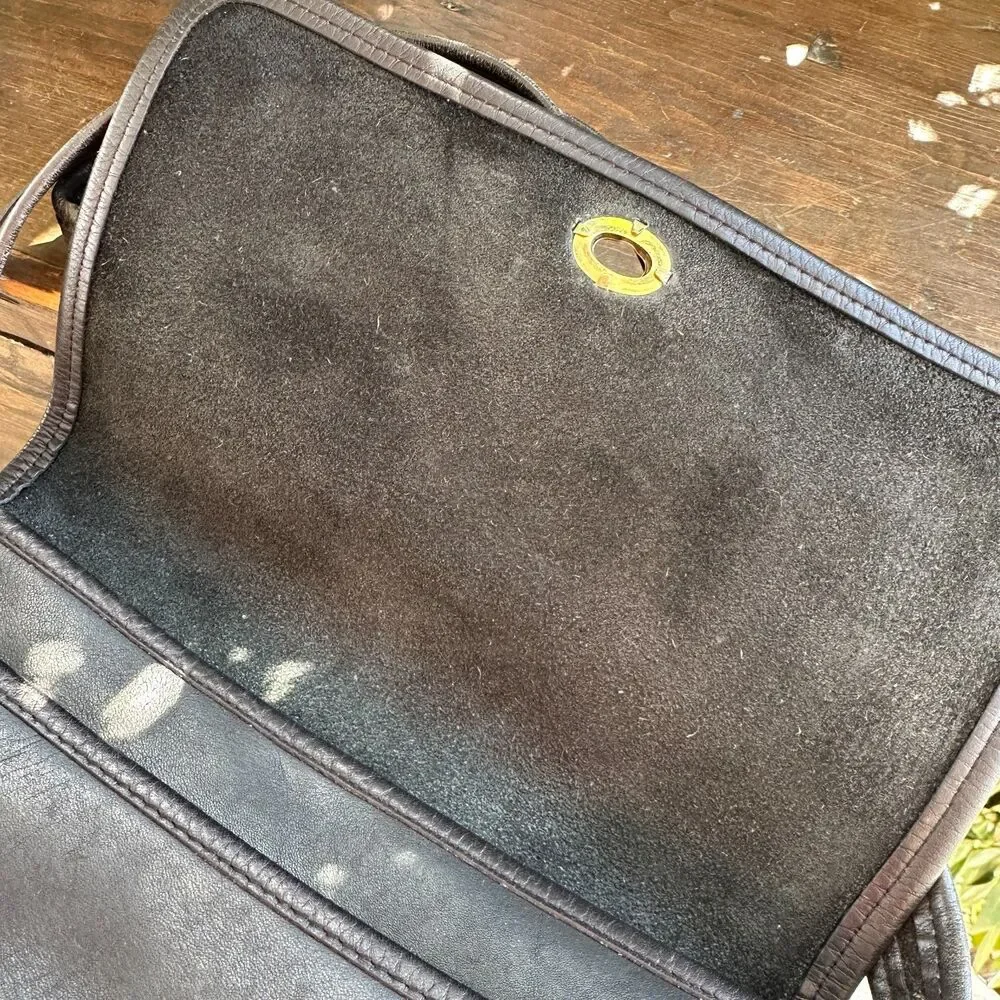 Vintage Coach Spectator Bag 9796 Black NYC - Picture 9 of 9